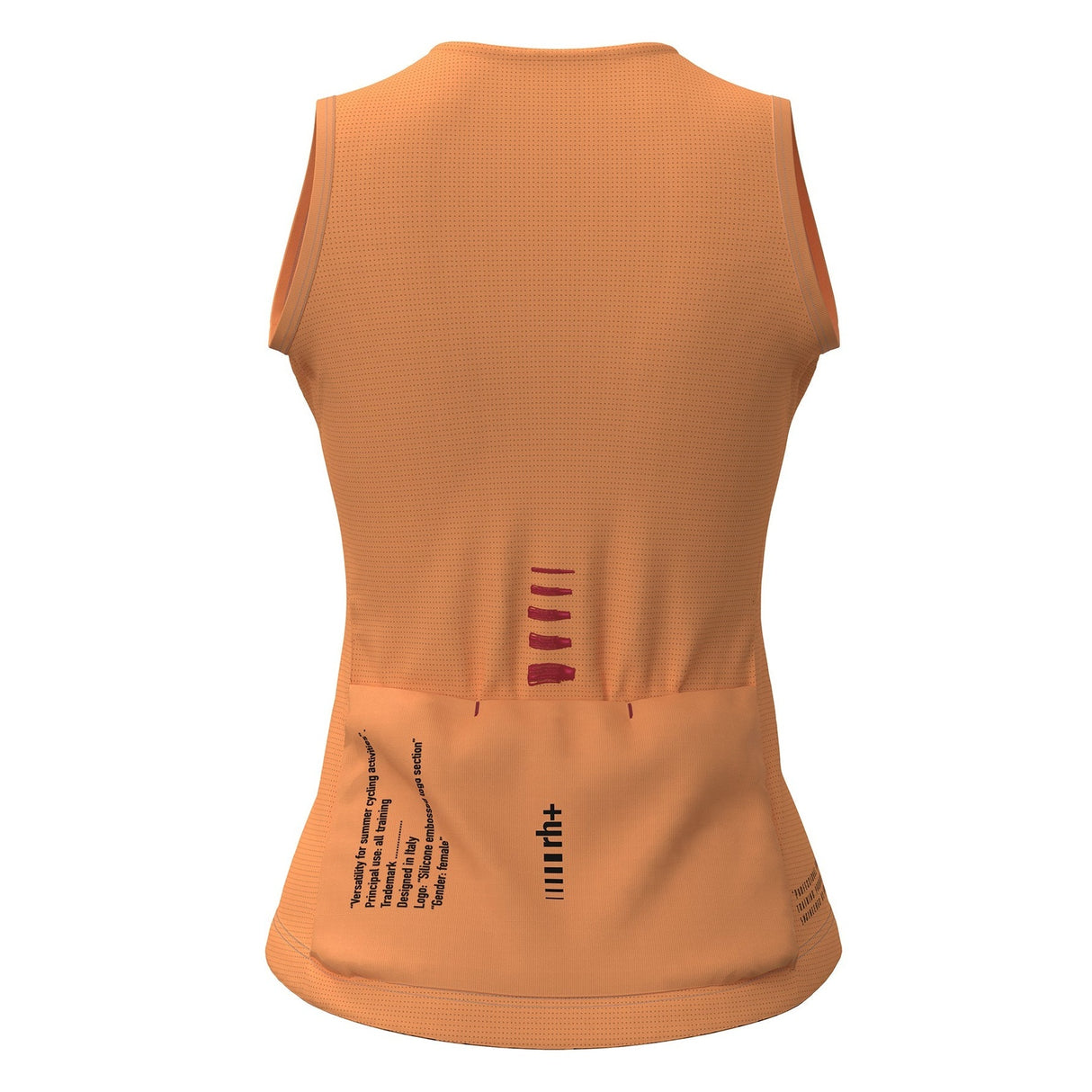 Ärmelloses Rh+ Aries W Trikot - Orange Zerorh
