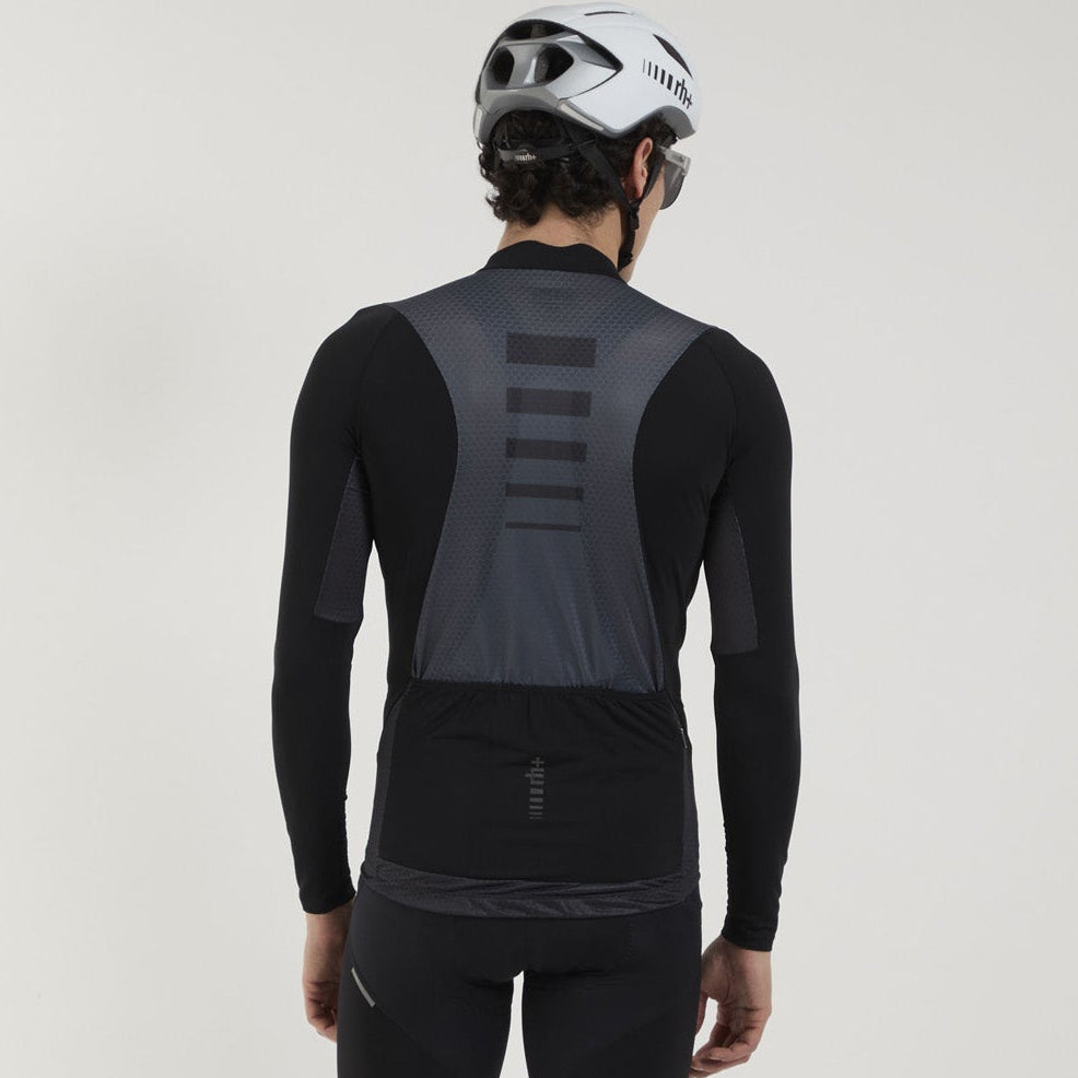 Maillot manches longues Rh+ Surplace Pro - Noir
