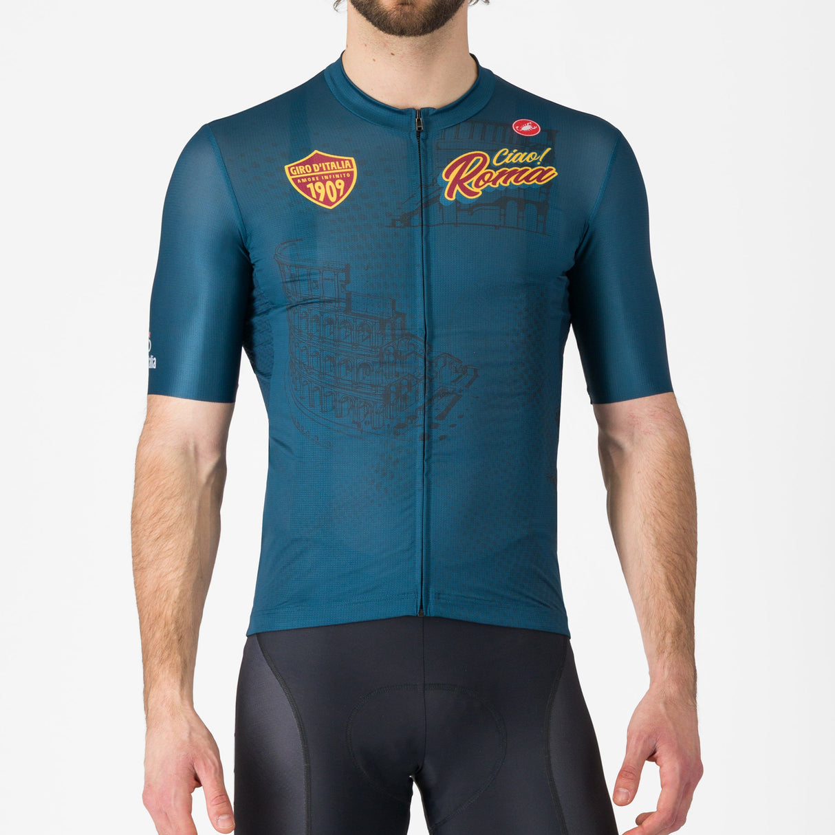 Maglia Roma Giro d'Italia 2025 Castelli