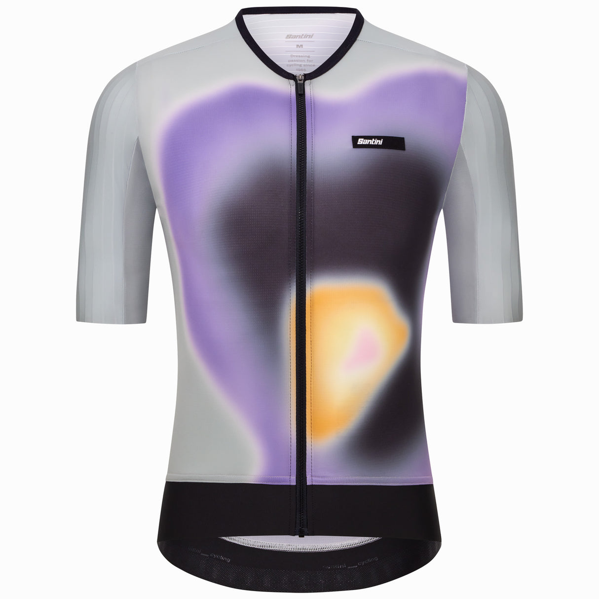 Maglia Santini Aero Race - Grigio Santini
