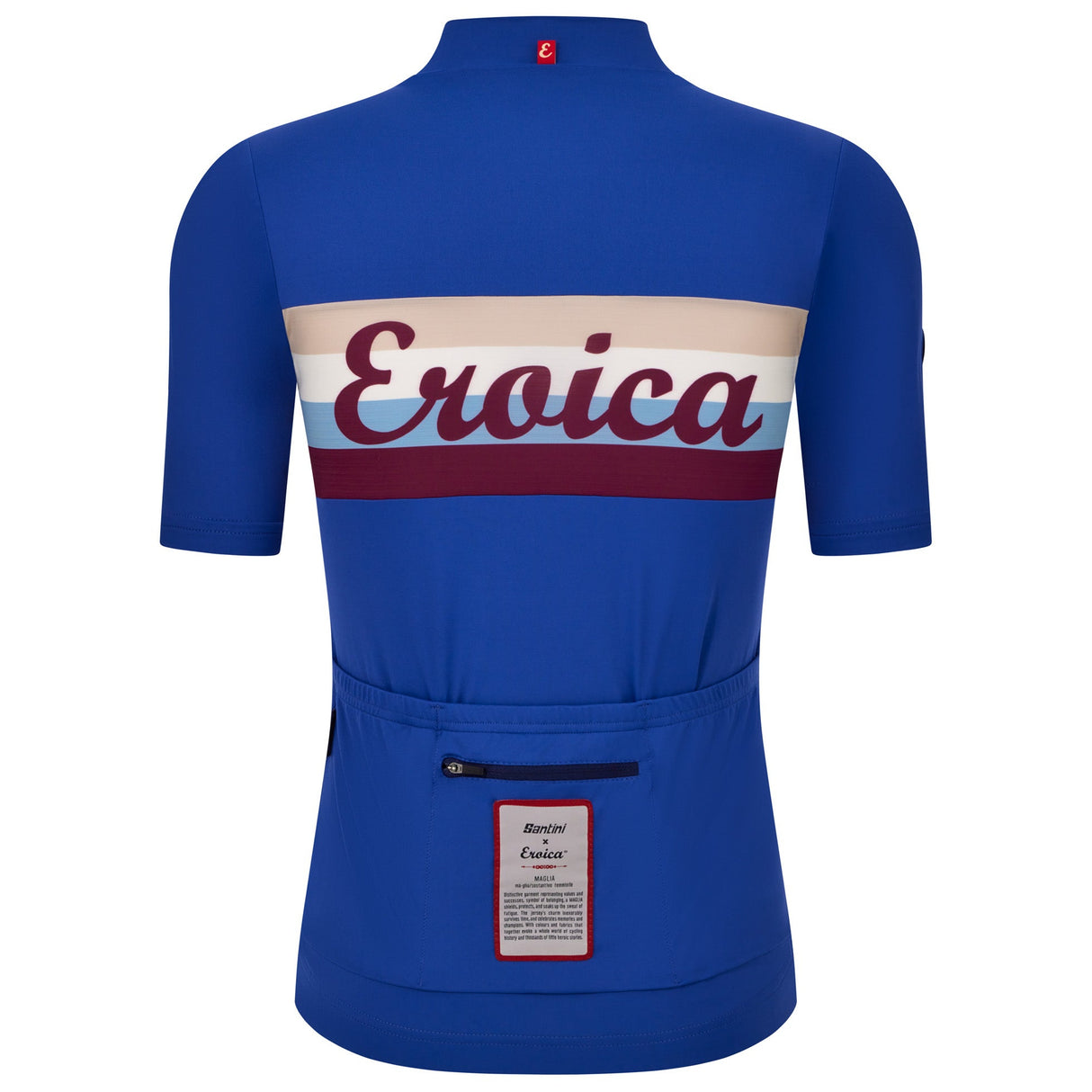 Santini Eroica Timo trikot - Blau