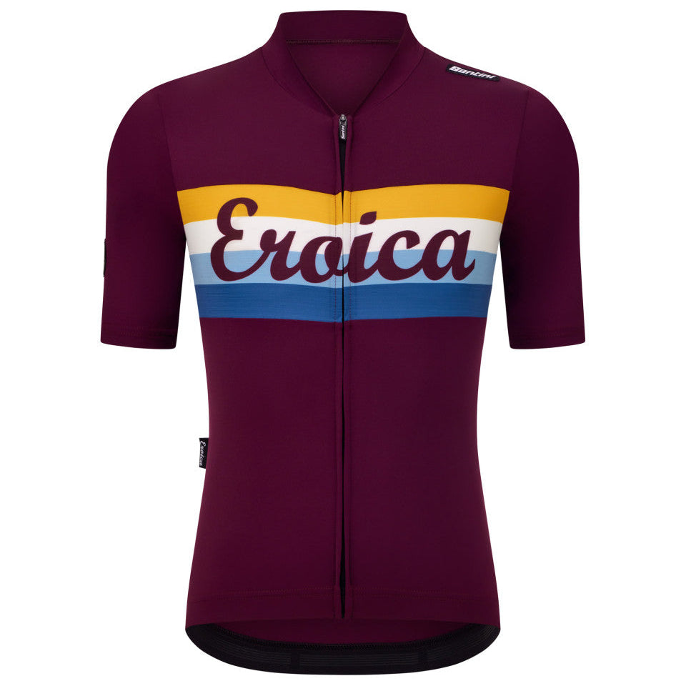 Maglia Santini Eroica Timo - Bordeaux Santini