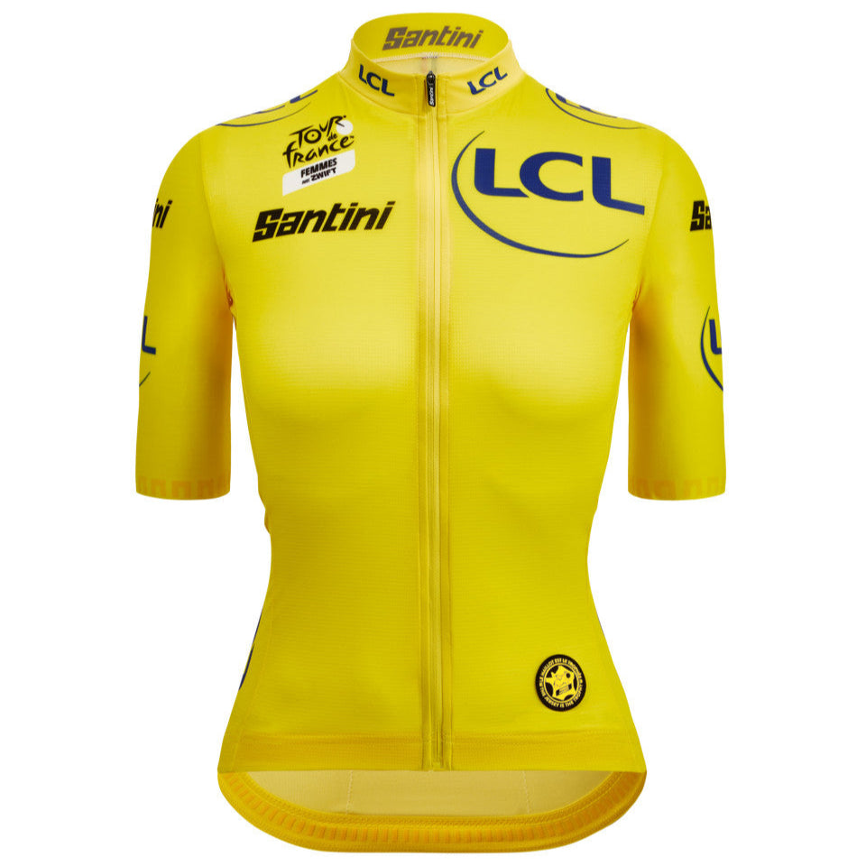 Maglia Santini Gialla donna Tour de France 2026 Fan Line
