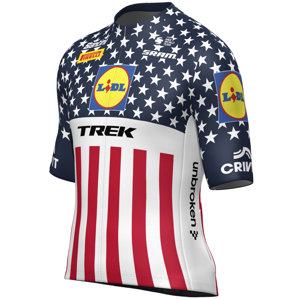 Maglia Santini Lidl Trek 2025 - Campione USA Santini