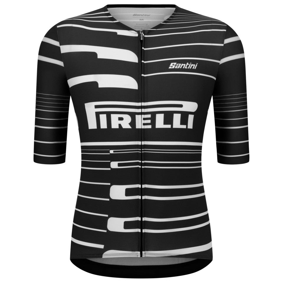 Maglia Santini x PIRELLI Sport Club - Nero Santini