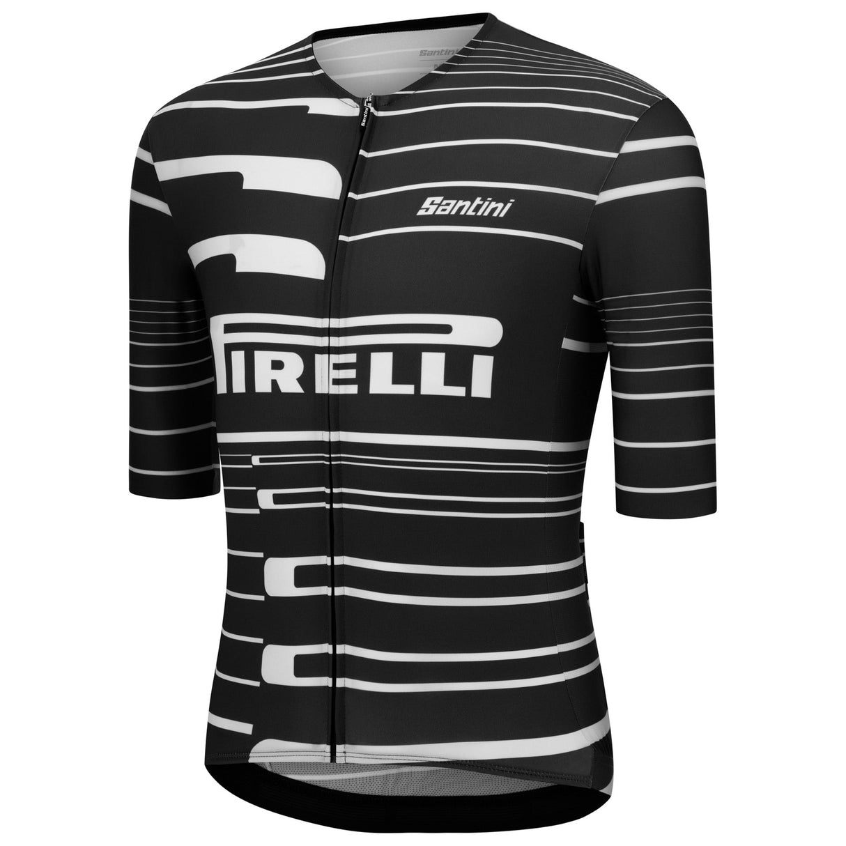 Maglia Santini x PIRELLI Sport Club - Nero Santini