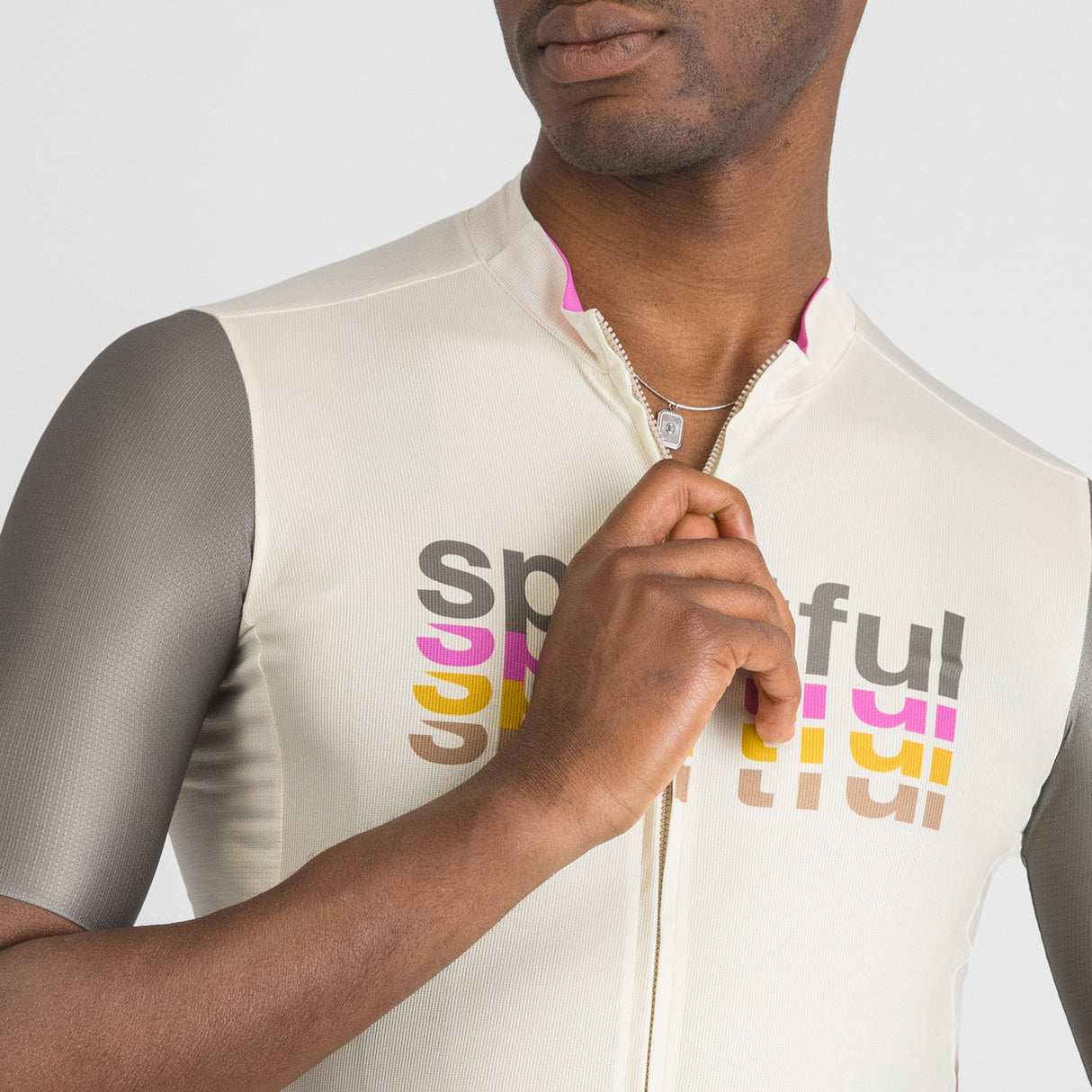 Sportful Supergiara 2 Logo trikot - Beige