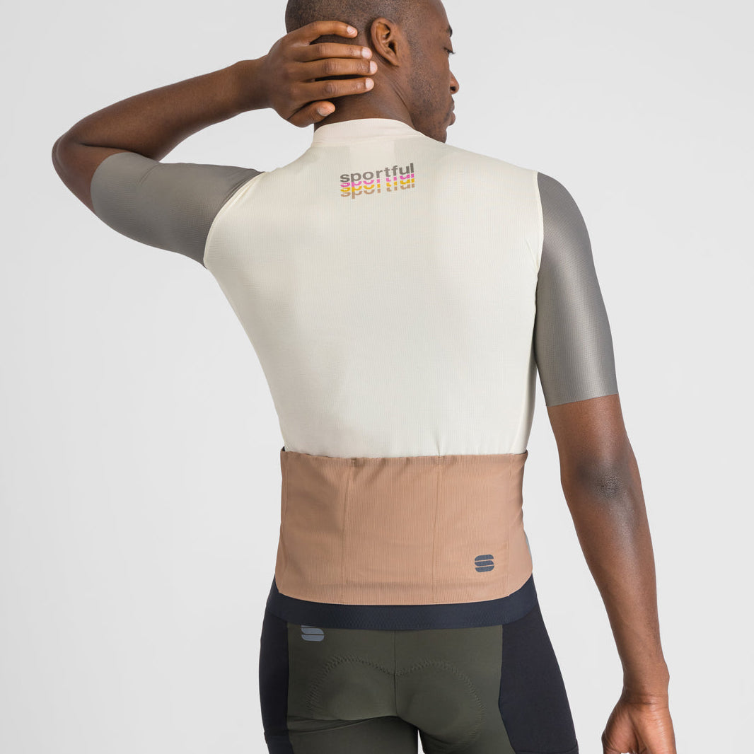 Sportful Supergiara 2 Logo trikot - Beige
