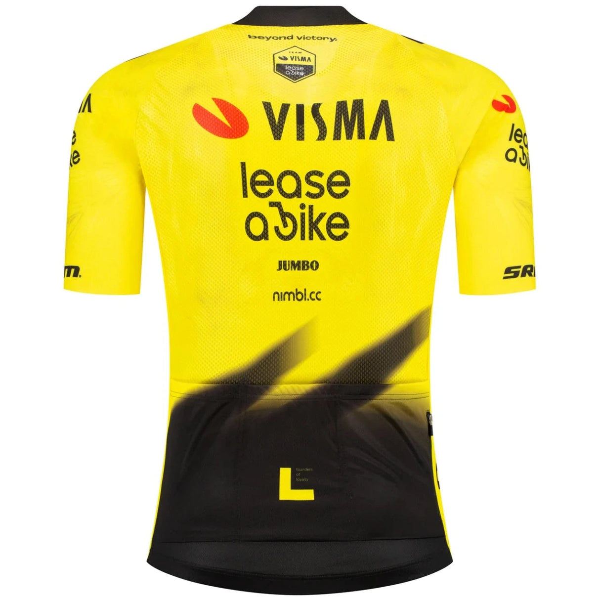 Maglia Team Visma Lease a bike 2026 Yellow B.