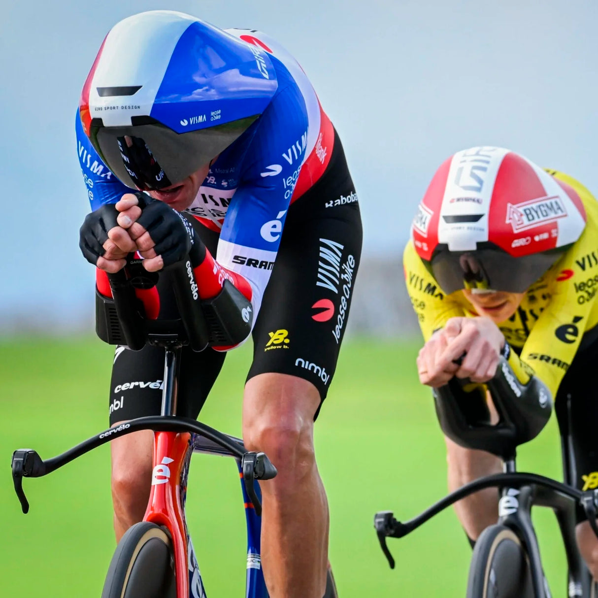 Maillot Team Visma Lease a bike 2026 - Champion français chrono