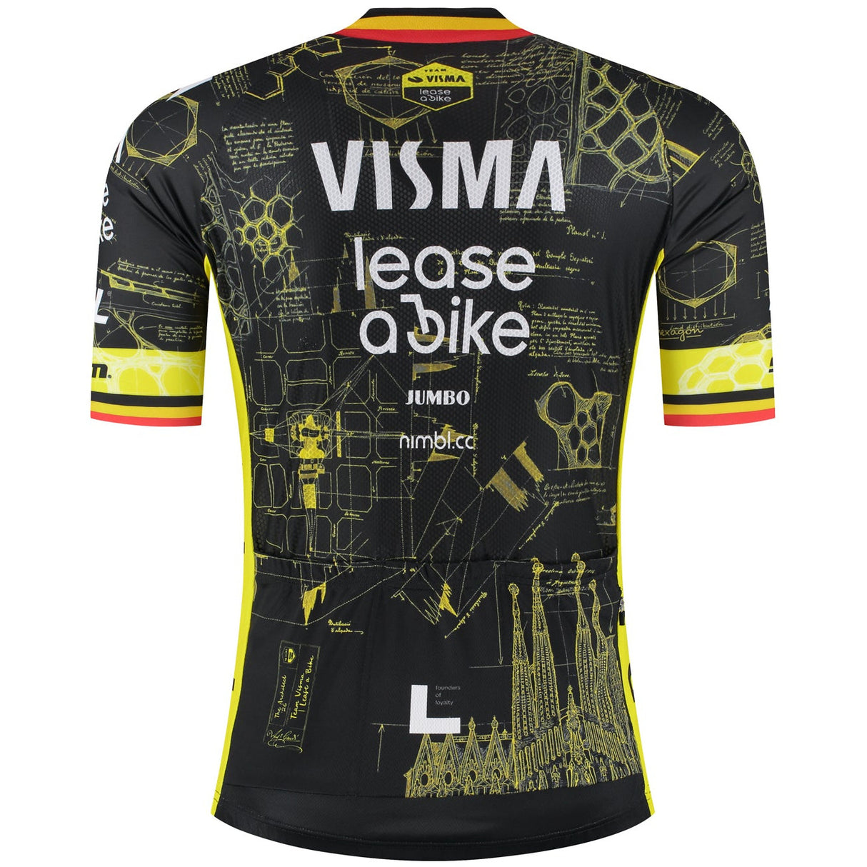 Maglia Team Visma Lease a bike 2026 Dream Like a Champion - Wout van Aert