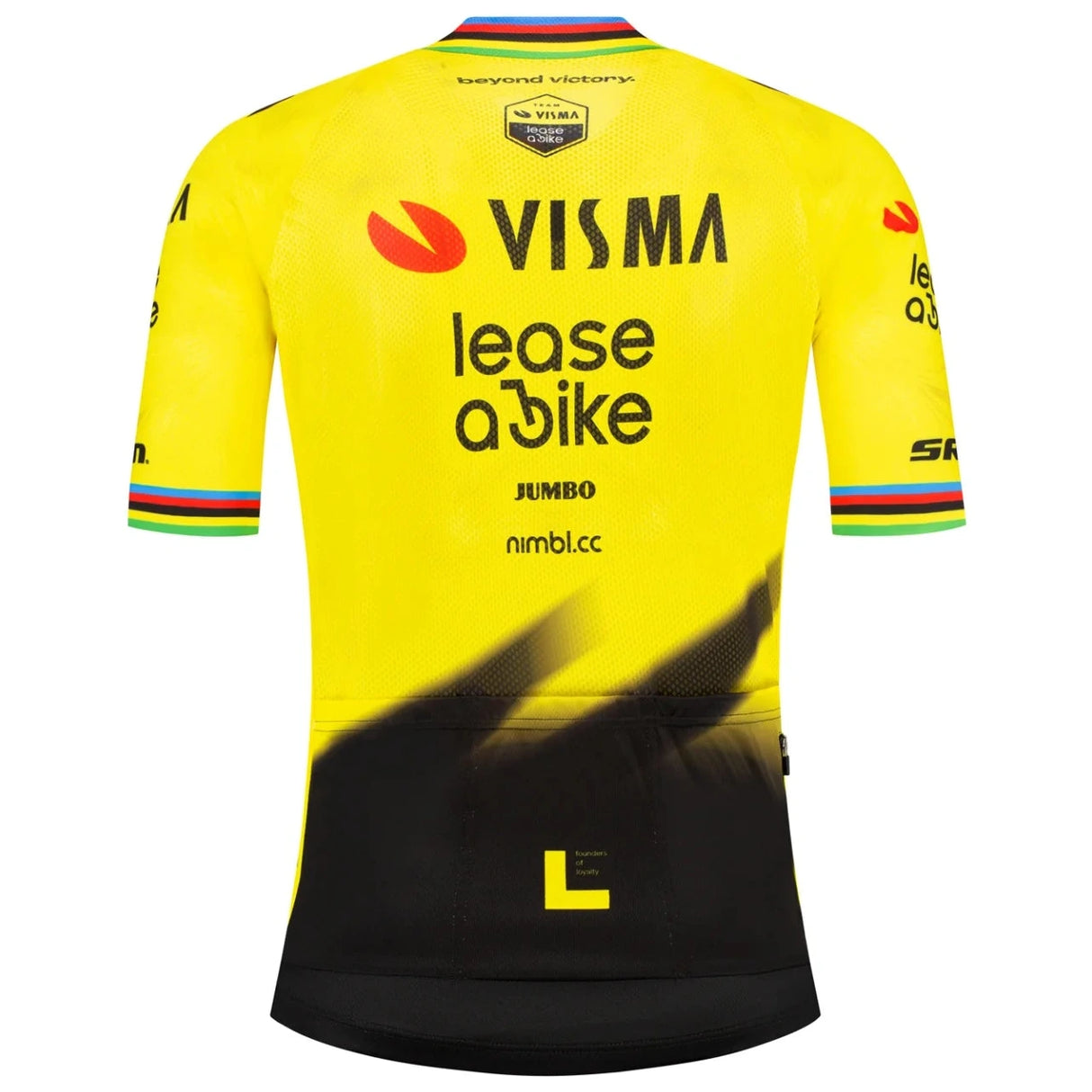 Jersey Team Visma Lease a bike 2026 - Former World Champion