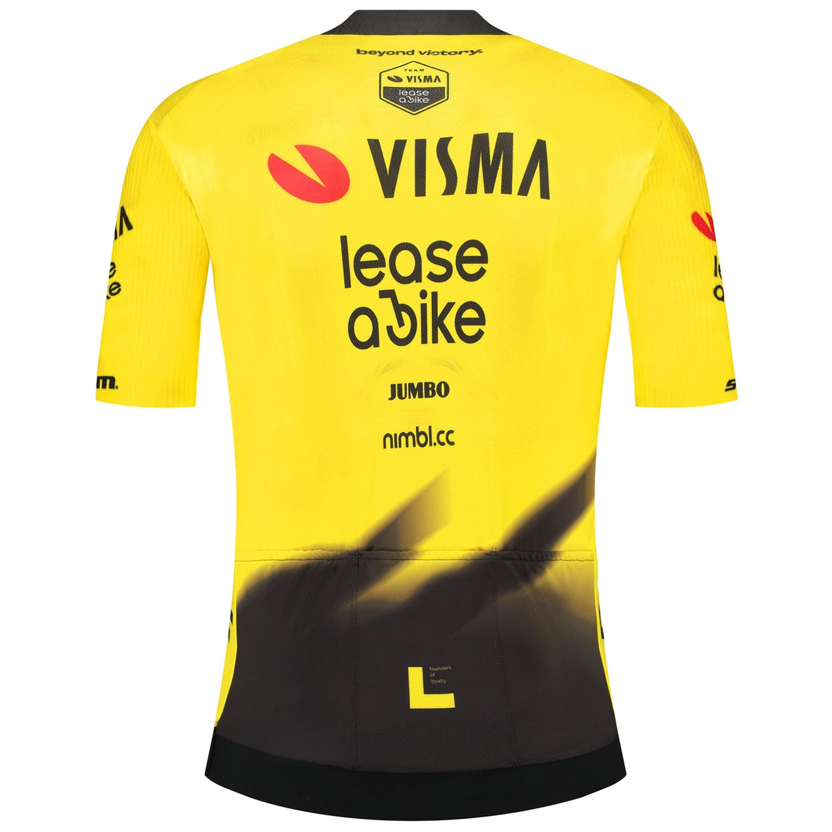 Maglia Team Visma Lease a bike 2026 Premium Yellow B.