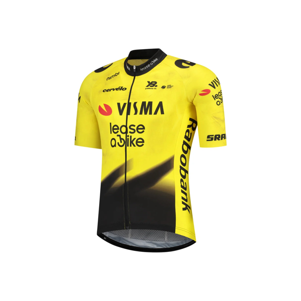 Maglia bambino Team Visma Lease a bike 2026 Yellow B.