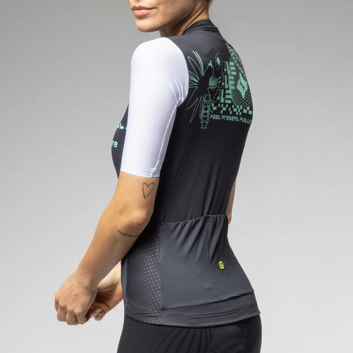 Maillot femme Ale PR-E Megabyte 2.0 - Noir