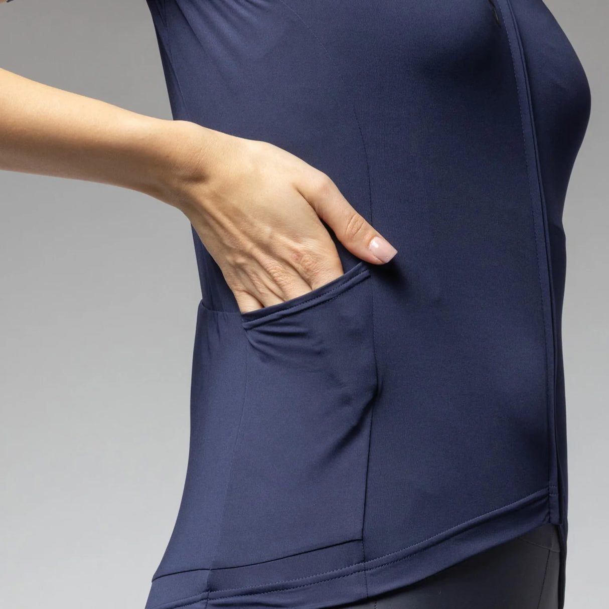 Maillot femme Ale Pragma Color Block Off Road - Bleu foncé