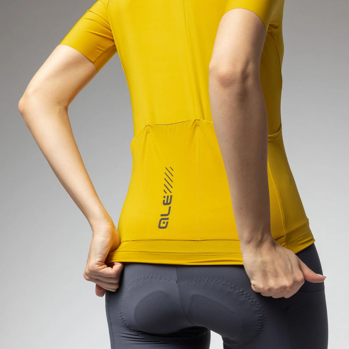 Maglia donna Ale Pragma Color Block Off Road - Giallo Ale