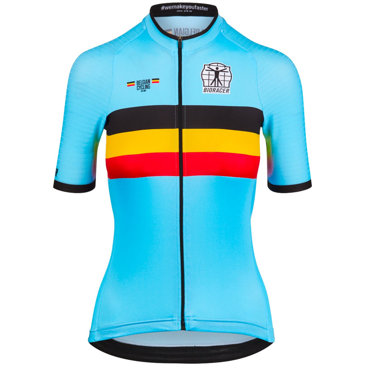 Maglia donna Bioracer Nazionale Belga 2025 Icon Classic Bioracer