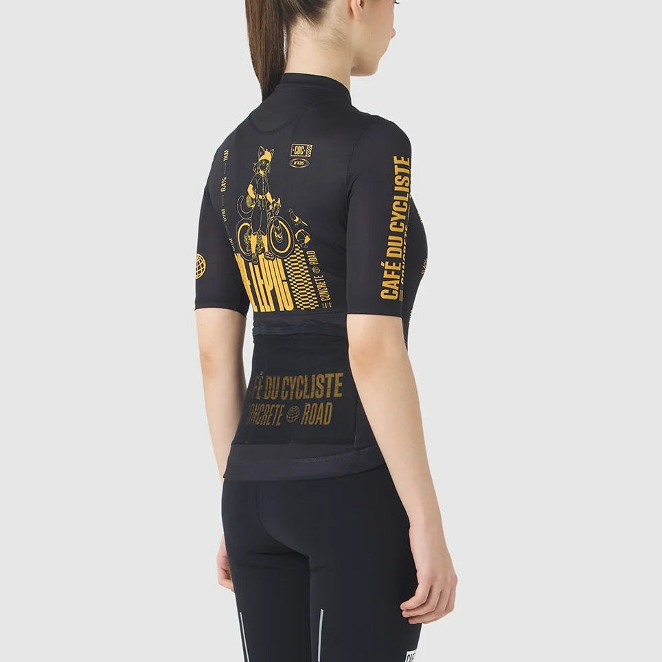 Maglia donna Cafe du Cycliste Paris - Nero Café du Cycliste