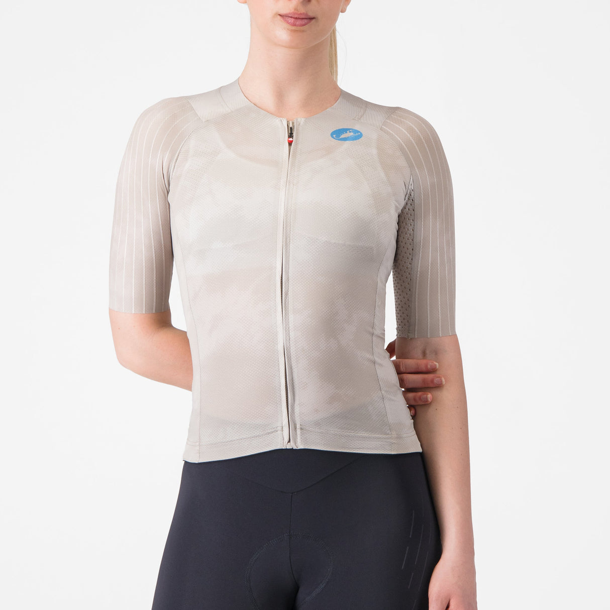 Maillot femme Castelli Aero Race 8S - Beige