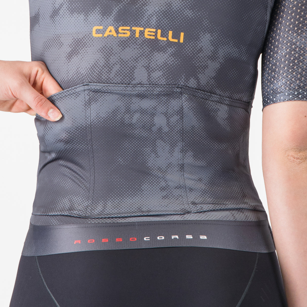 Maglia donna Castelli Aero Race 8S - Grigio Castelli