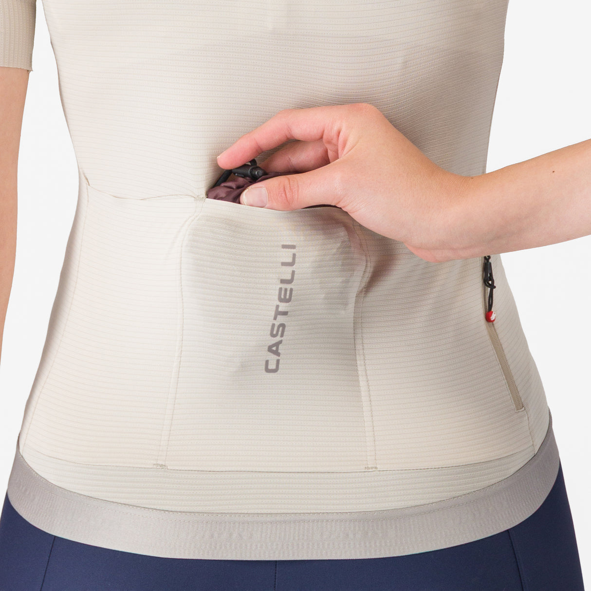 Castelli Espresso 2 women jersey - Beige