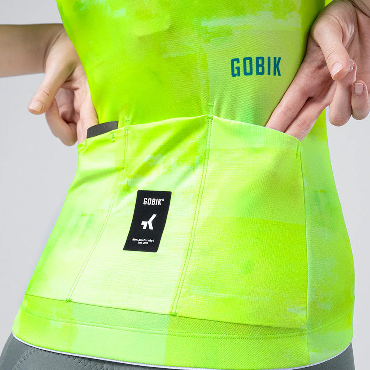 Gobik Stark Citrus frau trikot - Grün