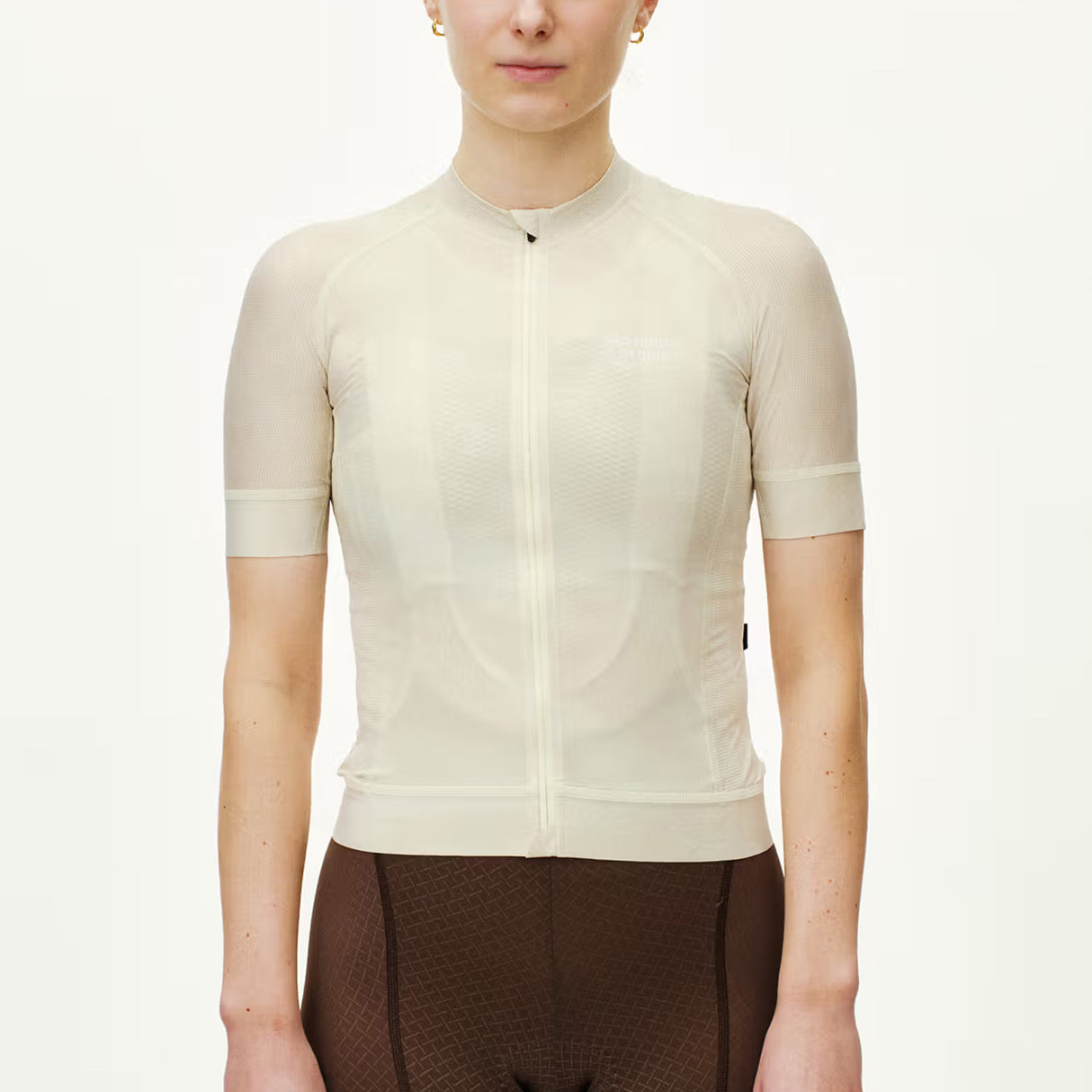 Maillot femme Pas Normal Studios Mechanism - Blanc beige