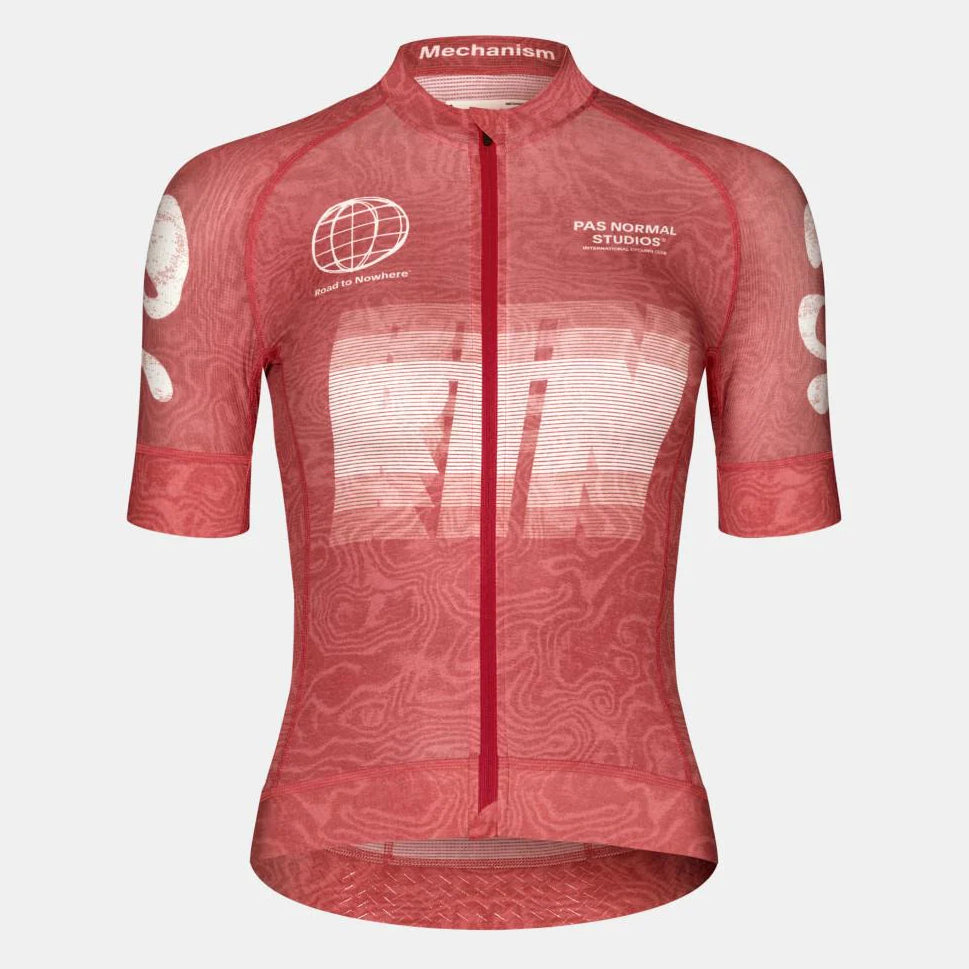 Maillot femme Pas Normal Studios Mechanism Logo AOP RTN - Rouge