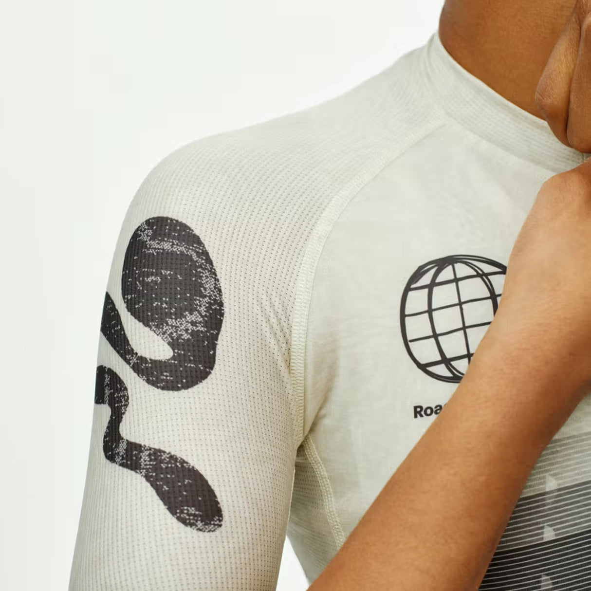 Maillot mujer Pas Normal Studios Mechanism Logo AOP RTN - Blanco
