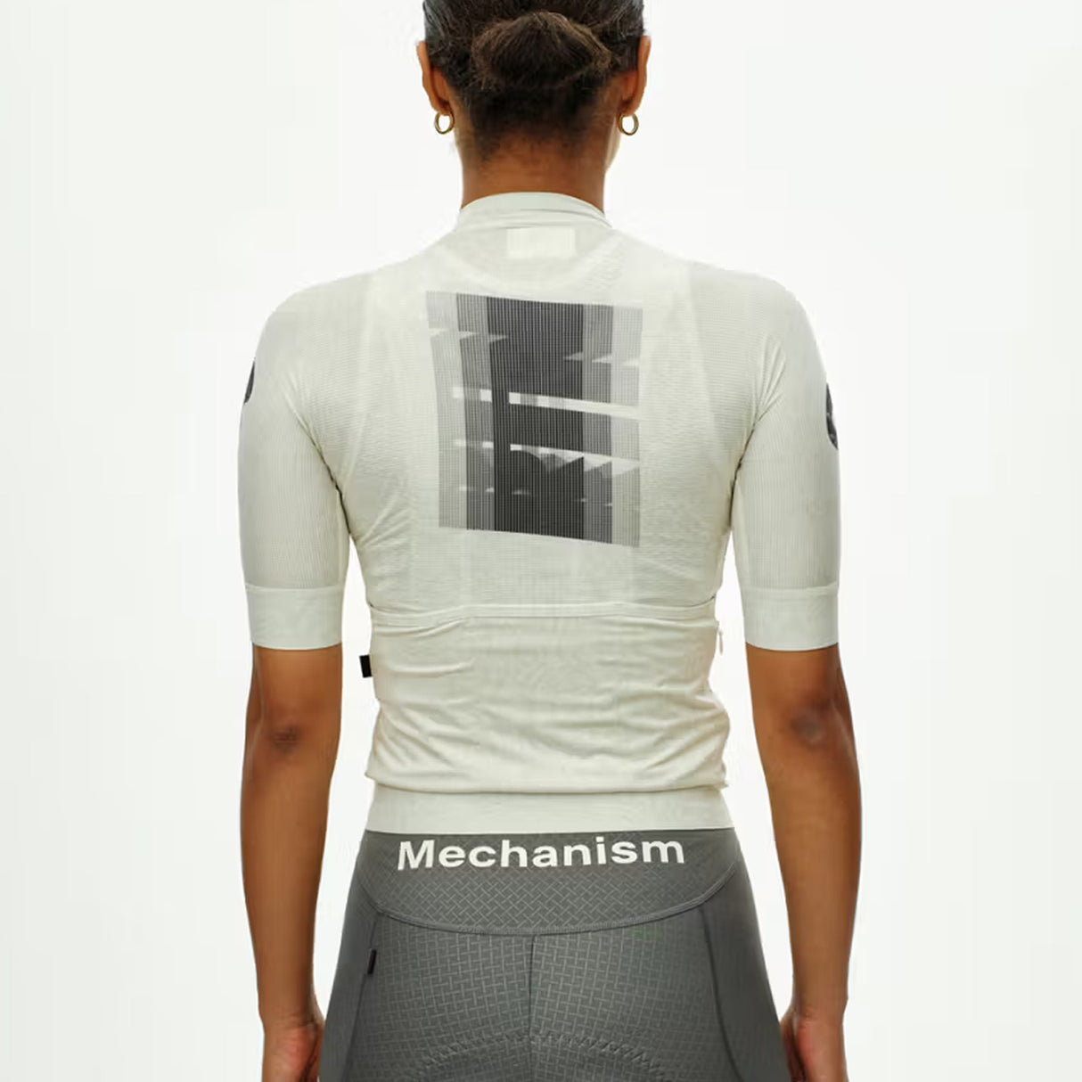 Maillot mujer Pas Normal Studios Mechanism Logo AOP RTN - Blanco