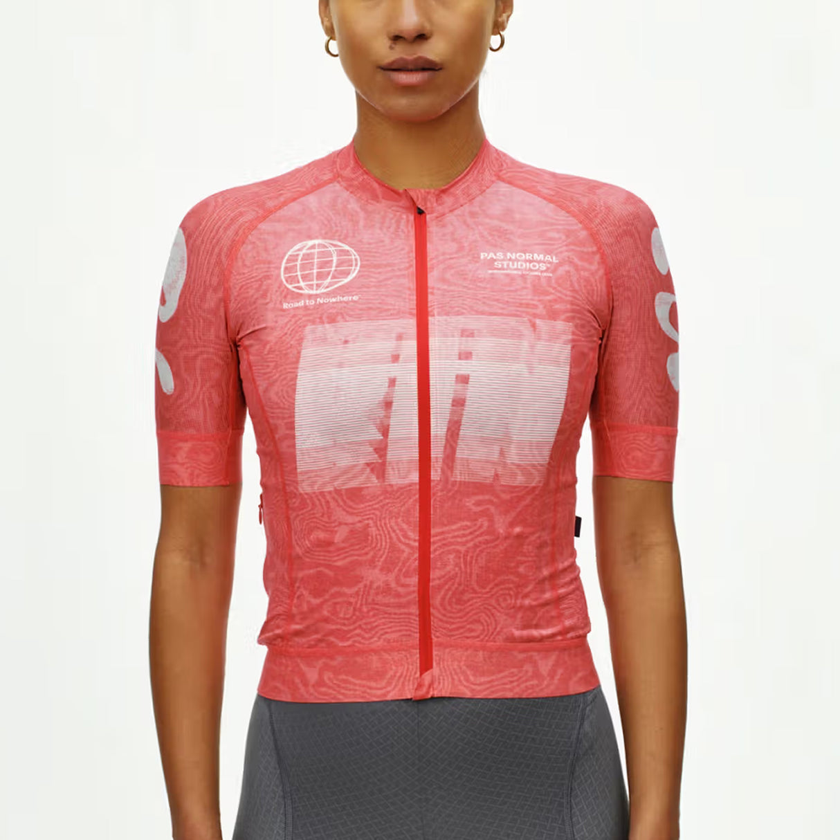 Maillot femme Pas Normal Studios Mechanism Logo AOP RTN - Rouge