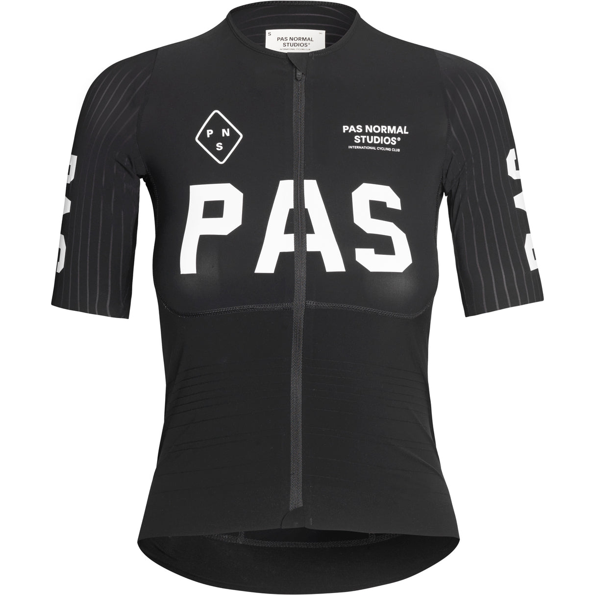 Pas Normal Studios Mechanism frau trikot- Schwarz weiss