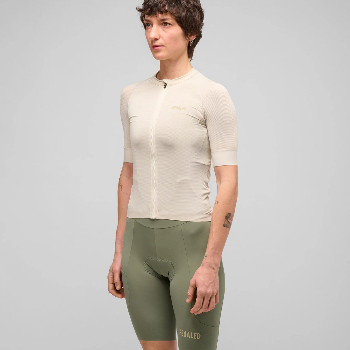 Maillot femme Pedaled Element Lightweight - Blanc
