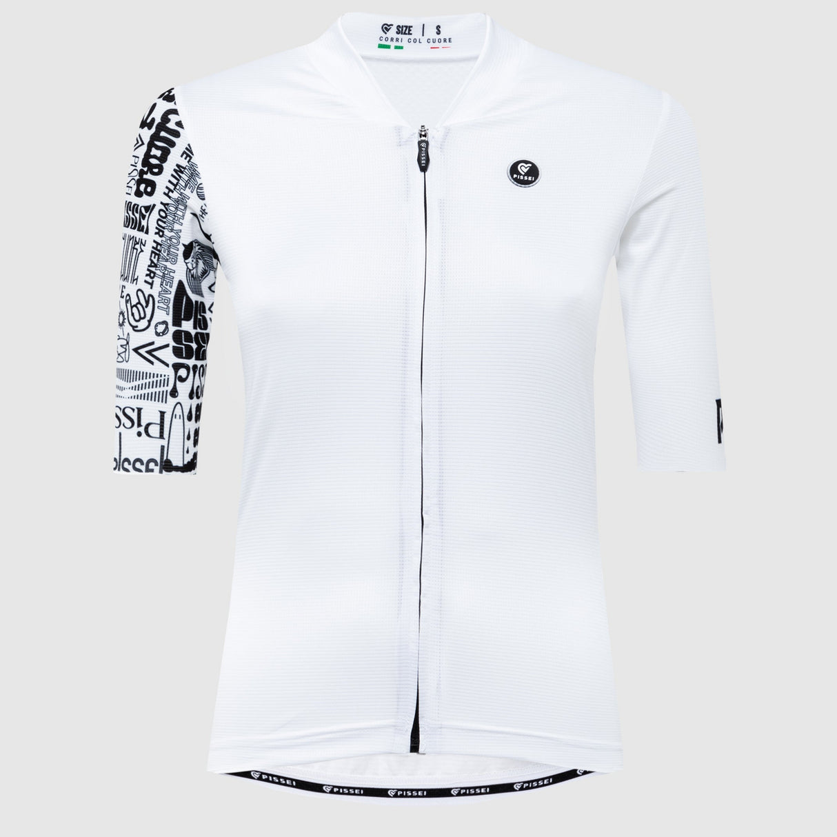 Maillot mujer Pissei Prime - Blanco negro
