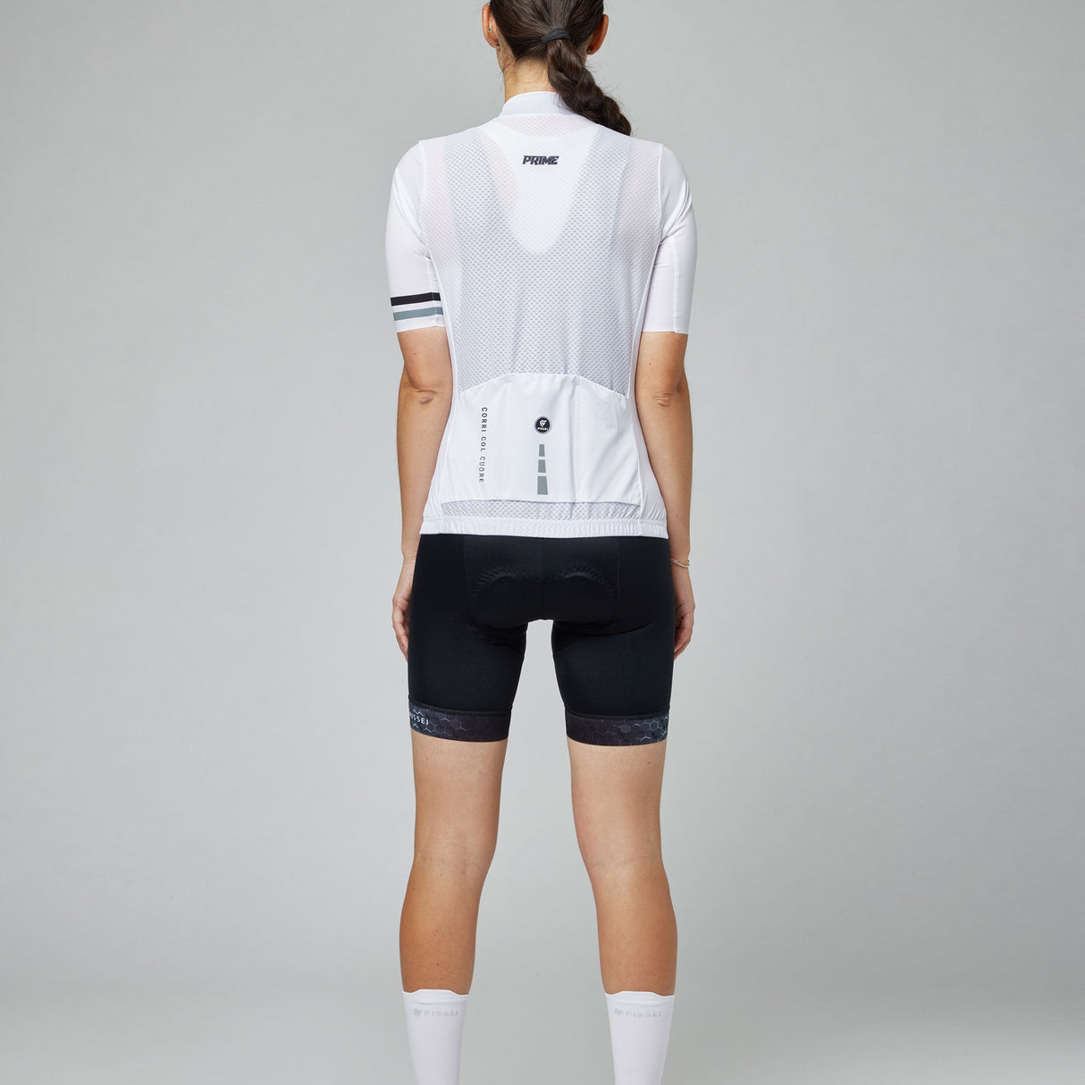 Trikot damen Pissei Prime - Weiß