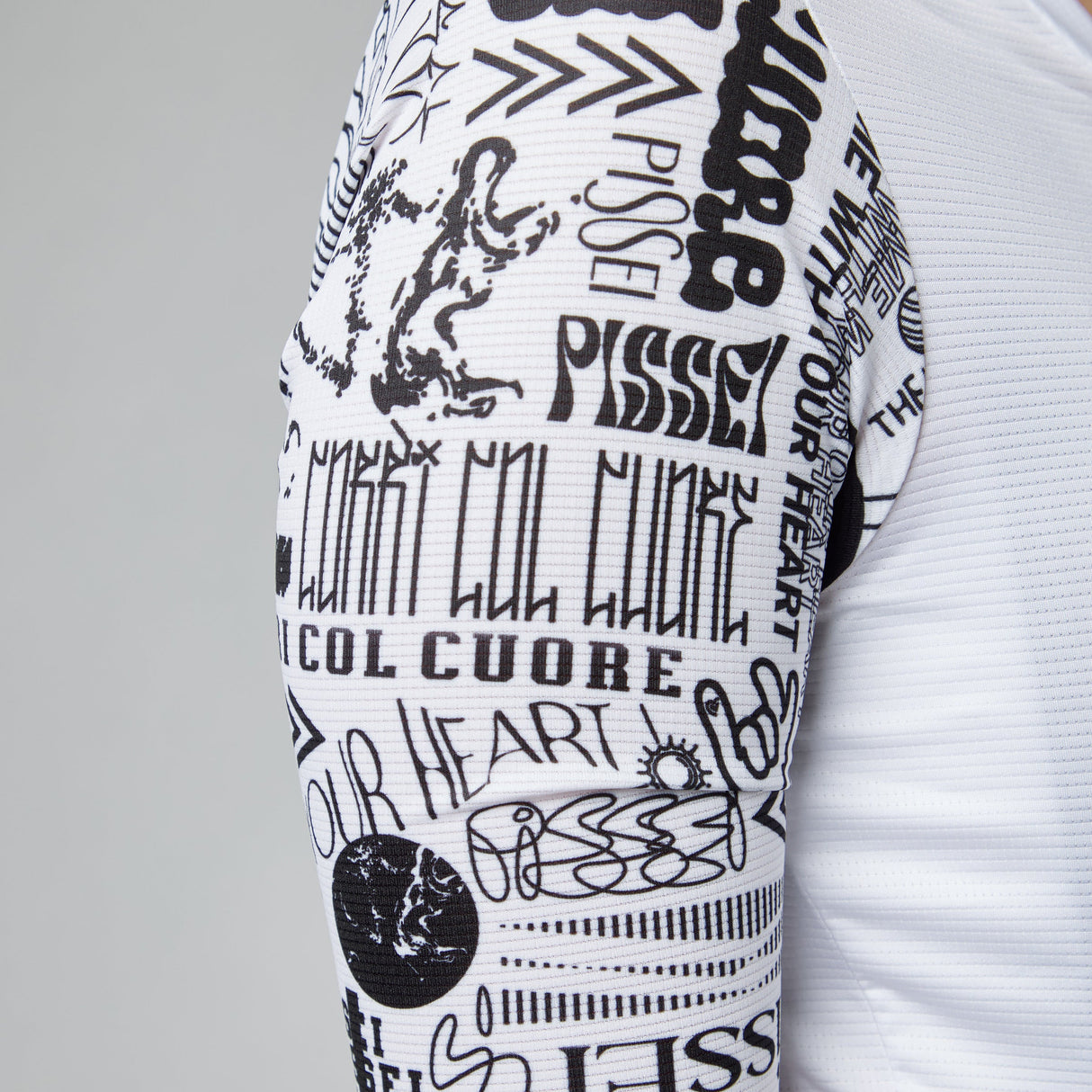 Maillot mujer Pissei Prime - Blanco negro