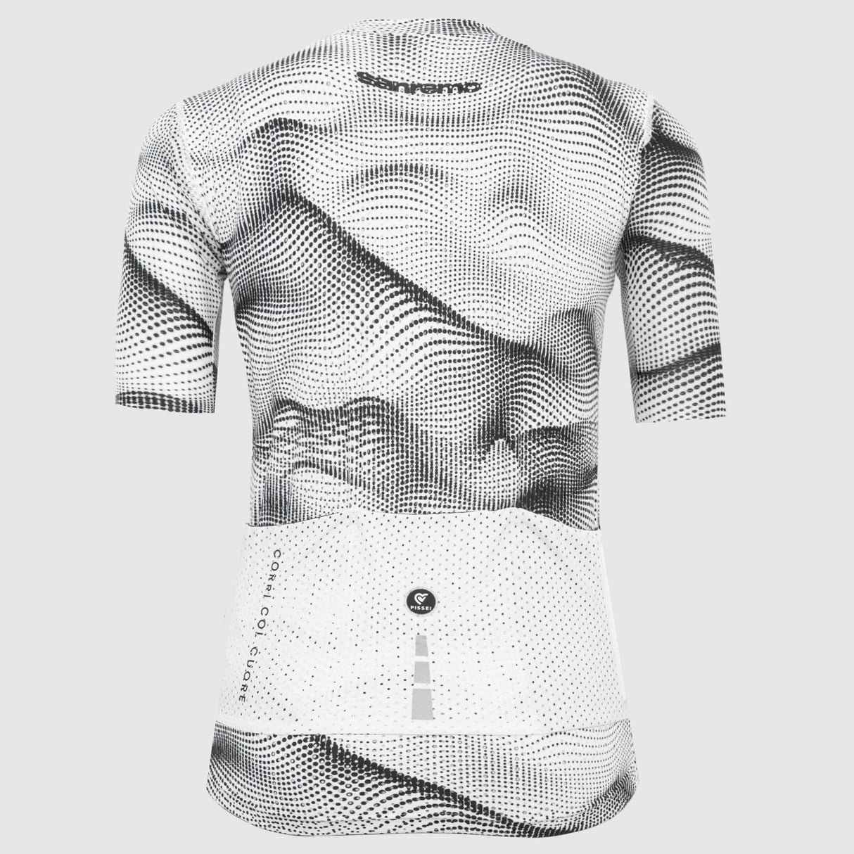 Maglia donna Pissei Sanremo - Bianco nero Pissei