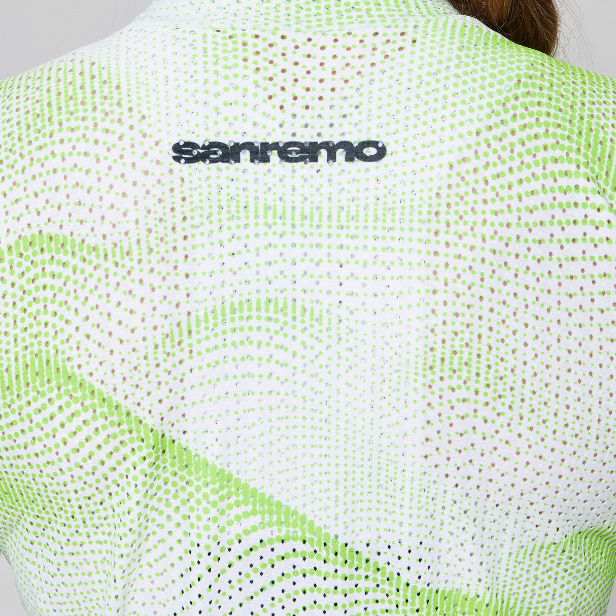 Trikot damen Pissei Sanremo - Weiß grün