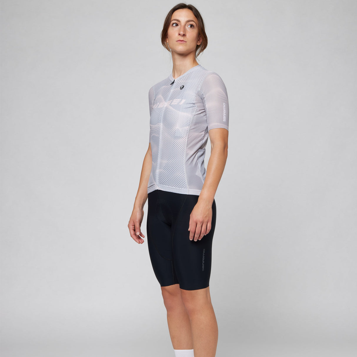 Maglia donna Pissei Sanremo - Grigio rosa Pissei
