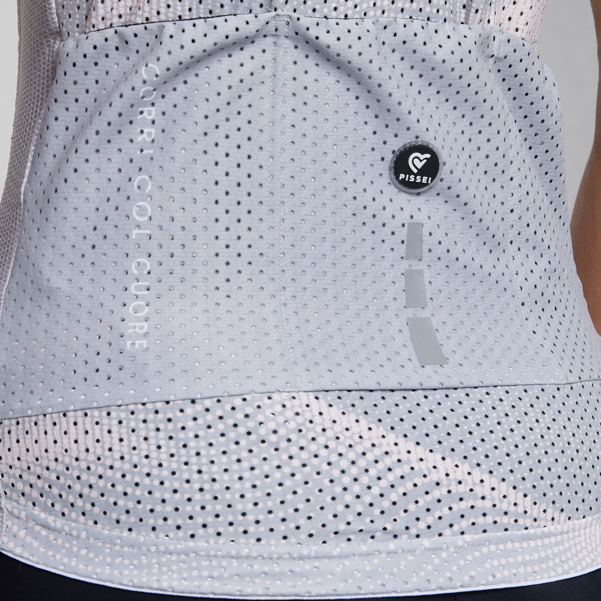 Maglia donna Pissei Sanremo - Grigio rosa Pissei