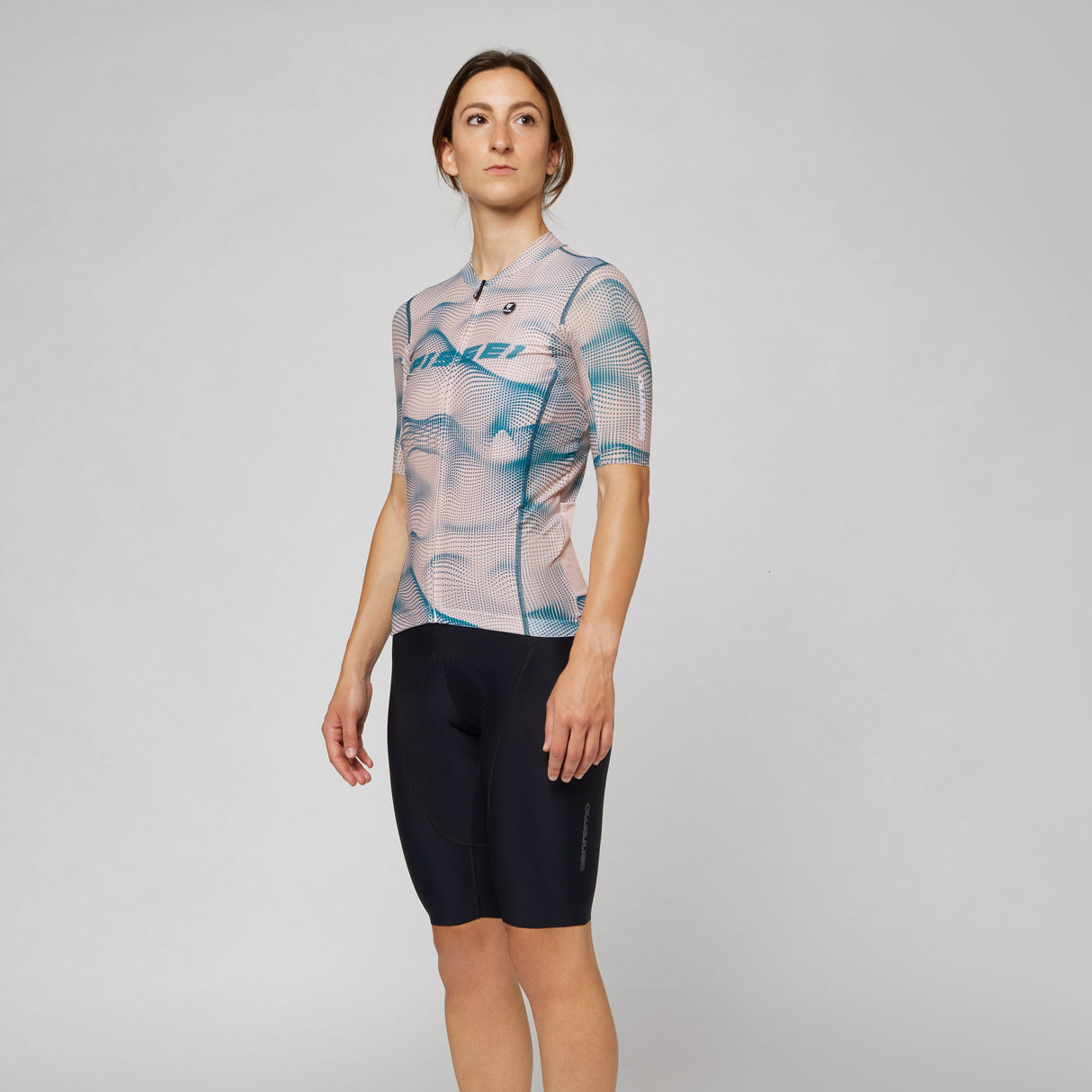 Maillot femme Pissei Sanremo - Rose Vert