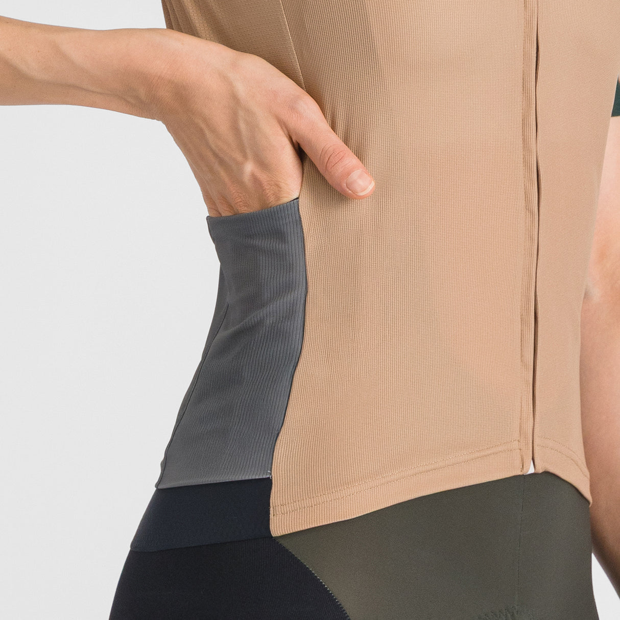 Maglia donna Sportful Supergiara 2 Logo - Marrone Sportful