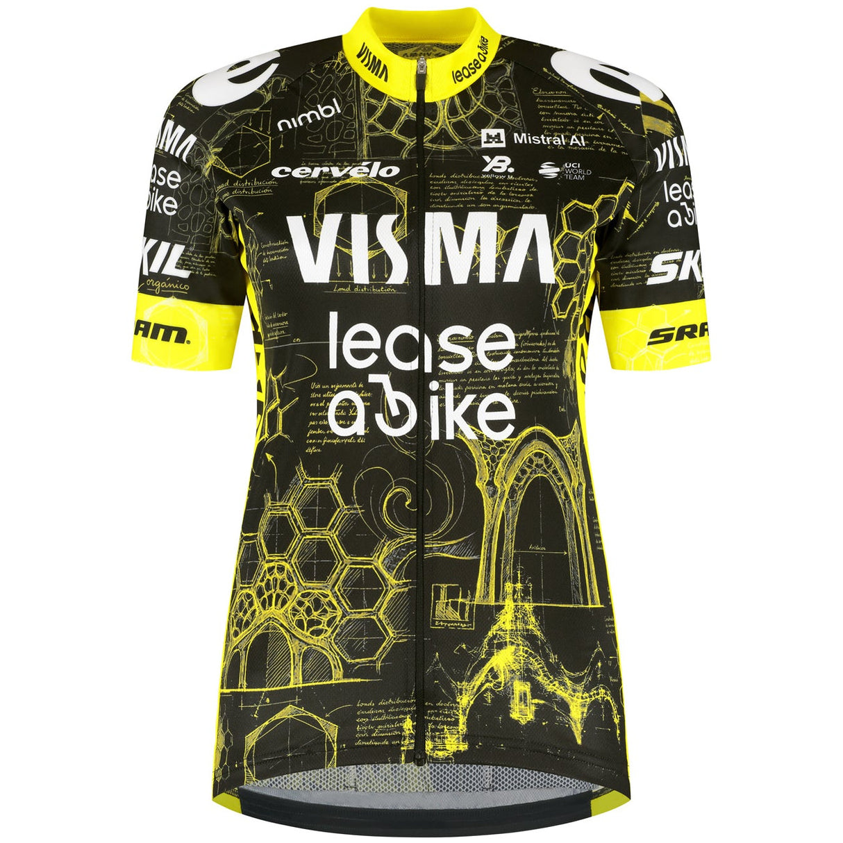 Maglia donna Team Visma Lease a bike 2026 The Architect - Tdf Yellow B.