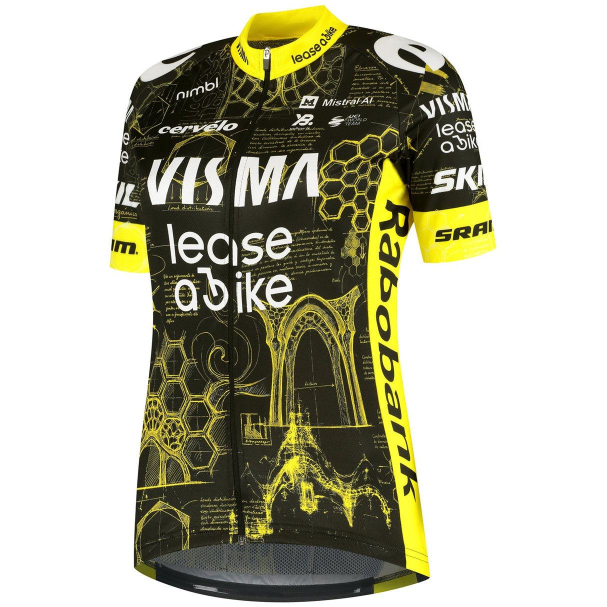Maglia donna Team Visma Lease a bike 2026 The Architect - Tdf Yellow B.