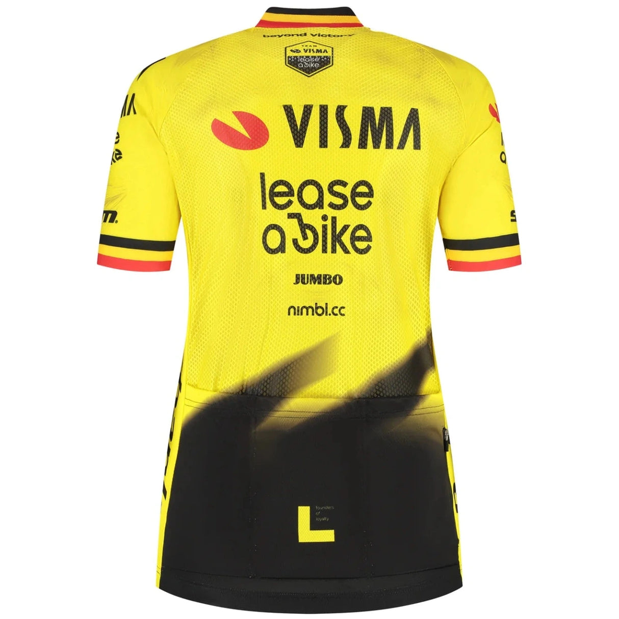 Maglia donna Team Visma Lease a bike 2026 - Wout Van Aert Yellow B.
