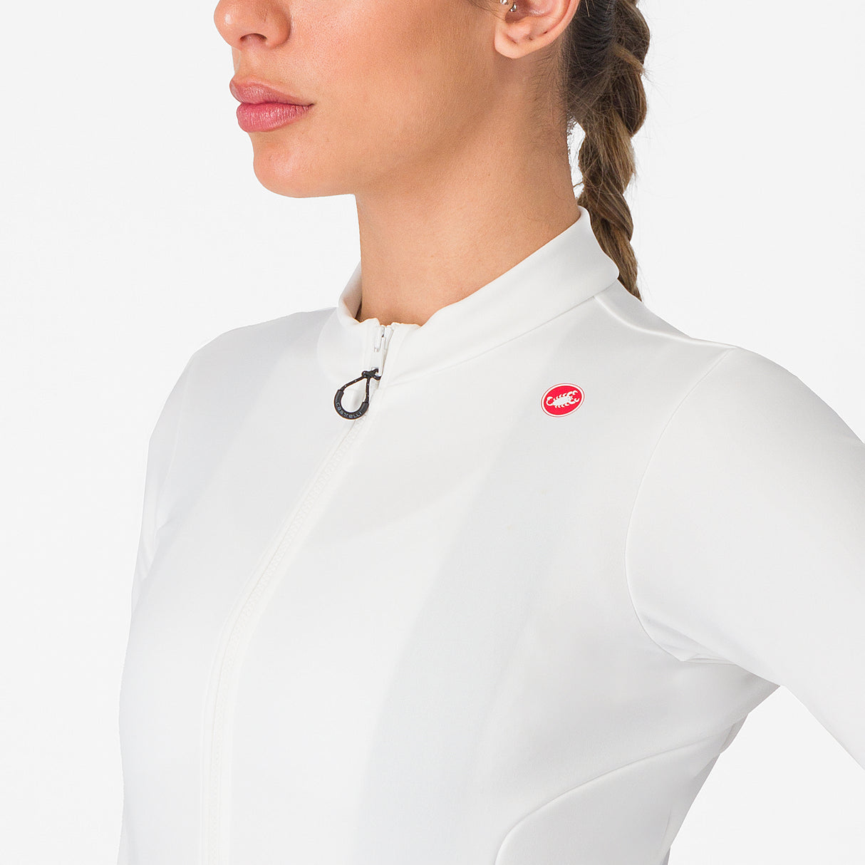 Maglia donna maniche lunghe Castelli Espresso Thermal - Bianco Castelli
