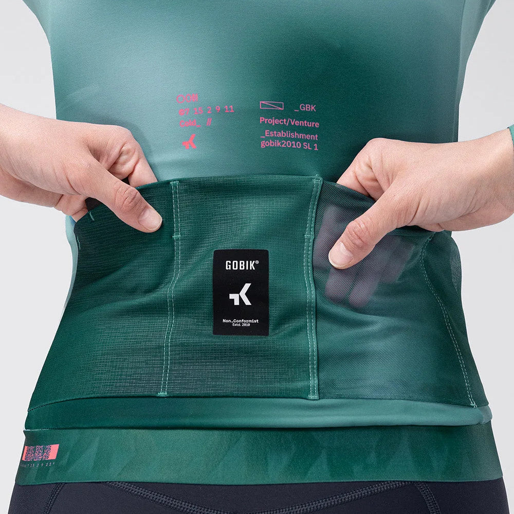 Gobik Hyder Hammock women long sleeve jersey - Green