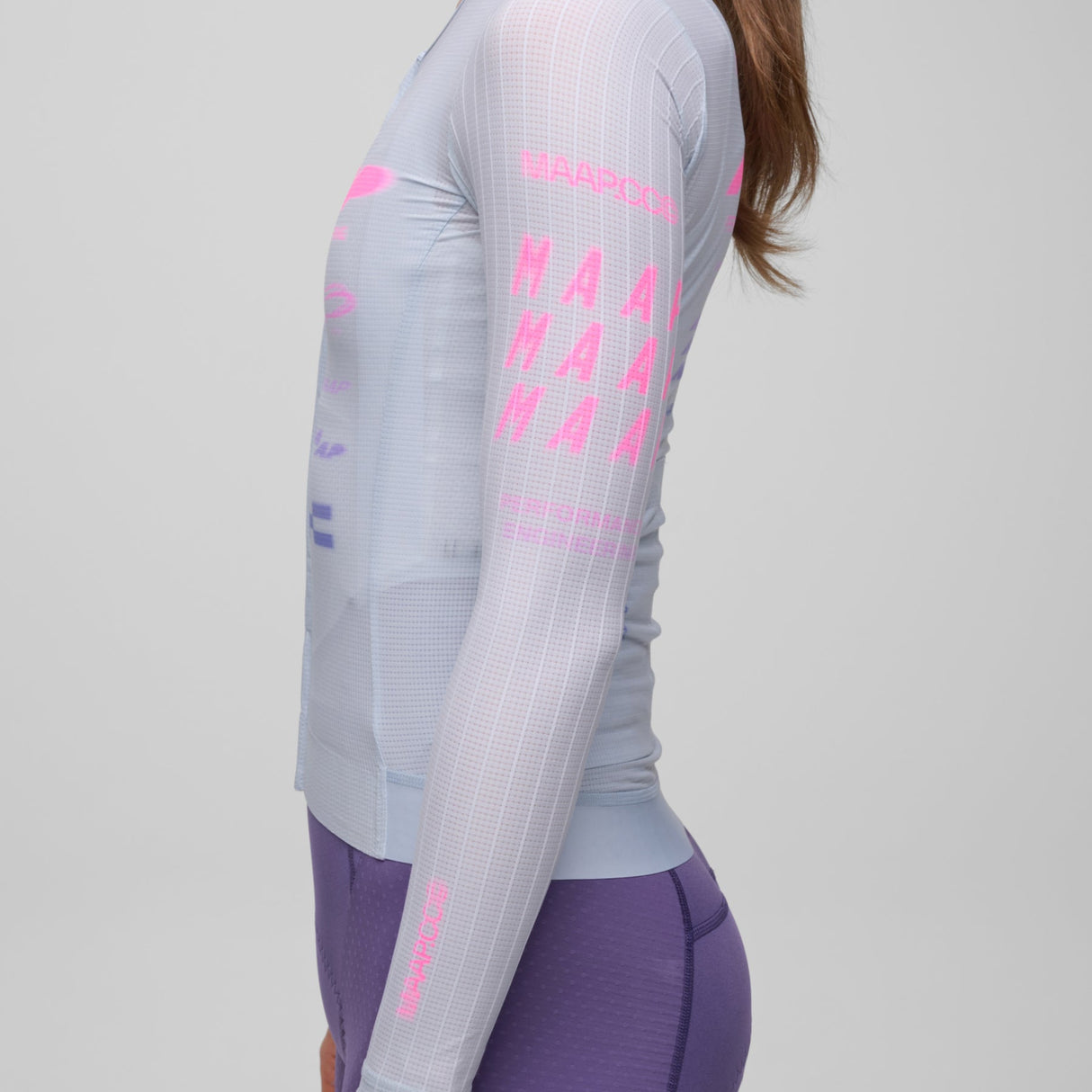 Maap Beta Pro Aero frau langarmtrikot - Hellblau