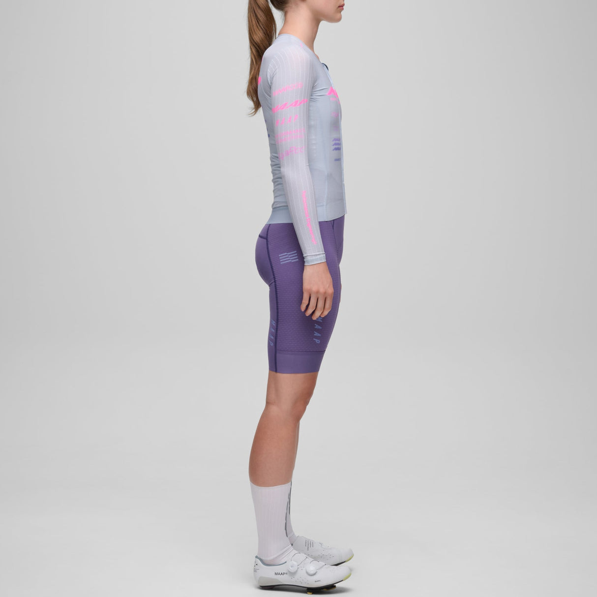 Maap Beta Pro Aero frau langarmtrikot - Hellblau